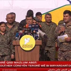 سوريا الديمقراطية تعلن النصر العسكري على داعش