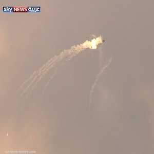 الصور الأولى للقصف الإسرائيلي على غزة