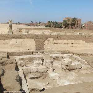 جرى اكتشاف بهو القصر ملحقا بمعبد أبيدوس في سوهاج