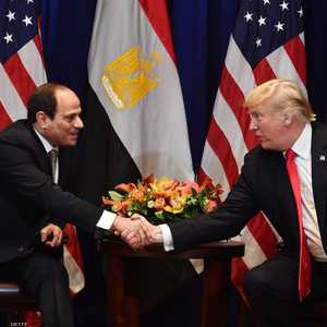 السيسي وترامب في لقاء سابق في نيويورك
