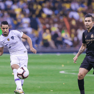 جانب من "ديربي" الرياض