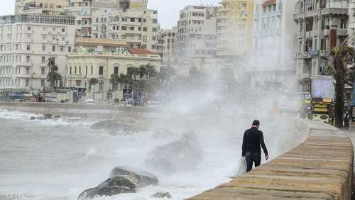 موجة من الطقس السيء تتعرض لها مصر