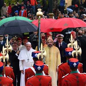 الملك محمد السادس والبابا فرنسيس