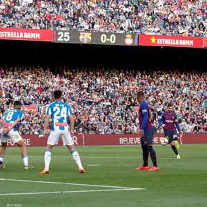 ثنائية برشلونة حملت توقيع ميسي