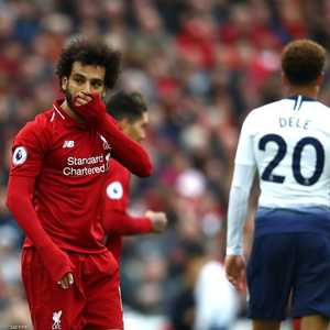 صلاح أمام توتنهام