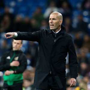 الفرنسي زين الدين زيدان، مدرب ريال مدريد الإسباني