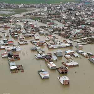 خلفت الفياضانات دمارا شاملا