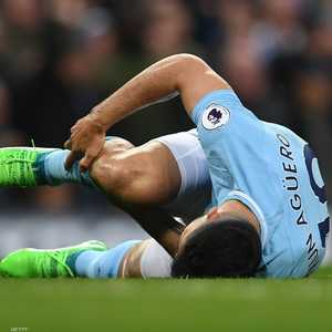 يفتقد مان سيتي جهود هدافه أوغويرو بداعي الإصابة