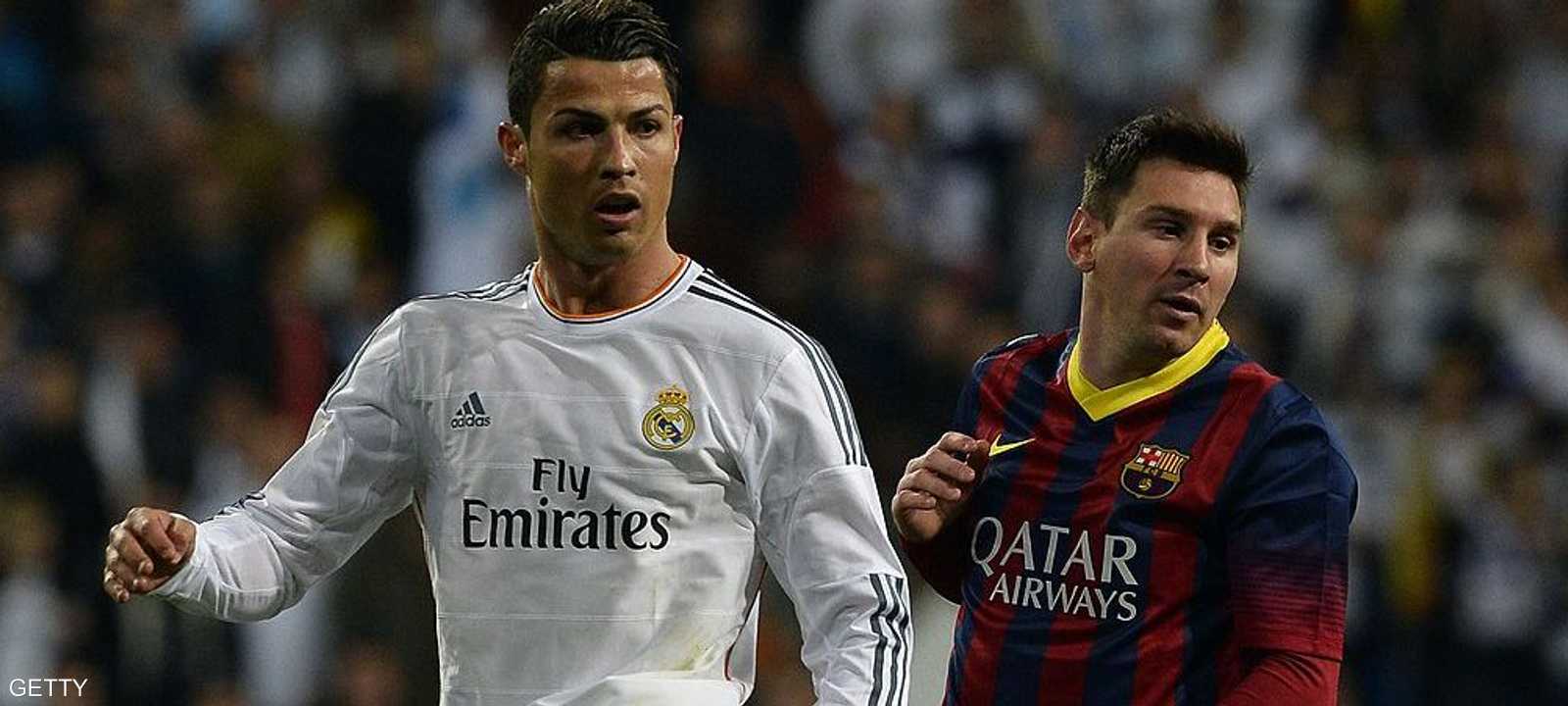 ميسي يلحق برونالدو برقم تاريخي