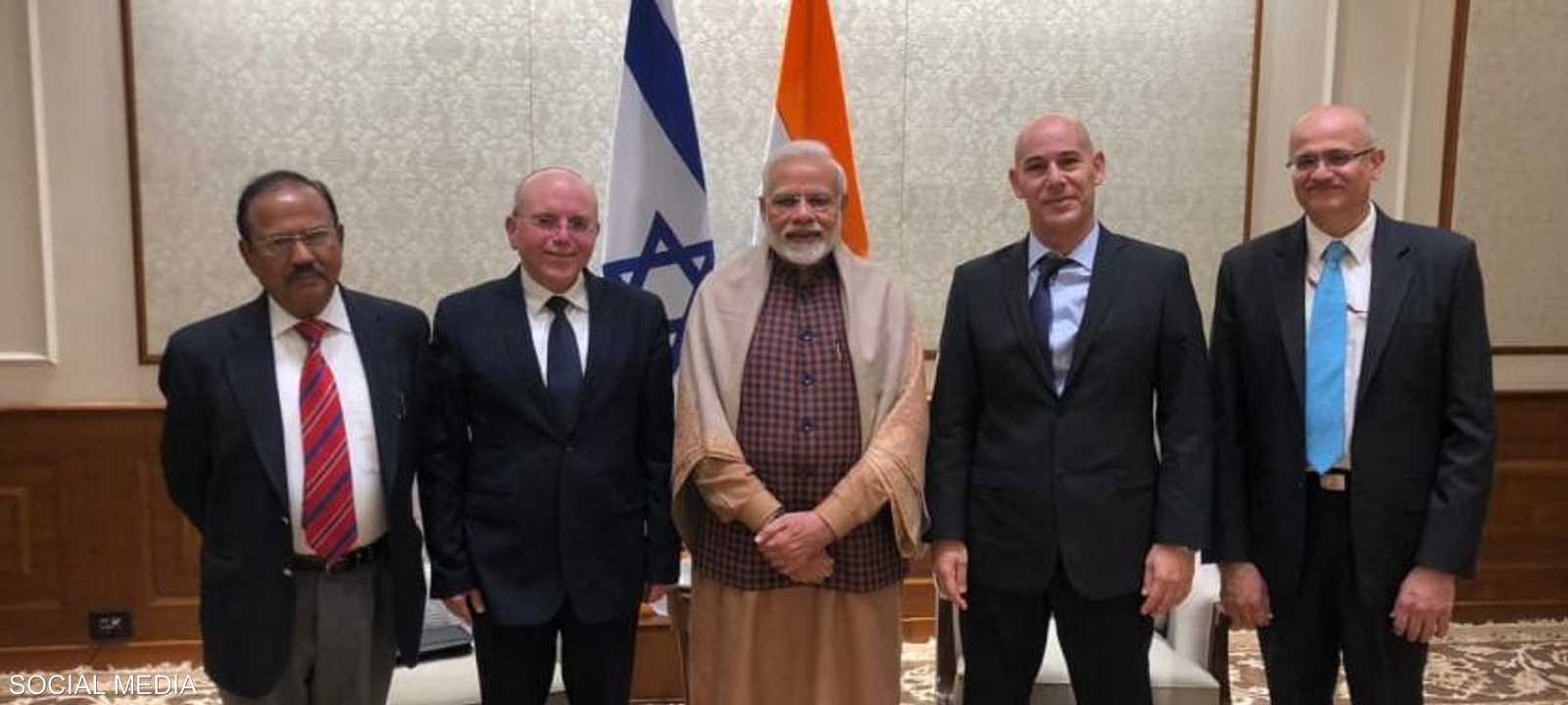 الوفد التقى في يناير الماضي رئيس الوزرءا الهندي.