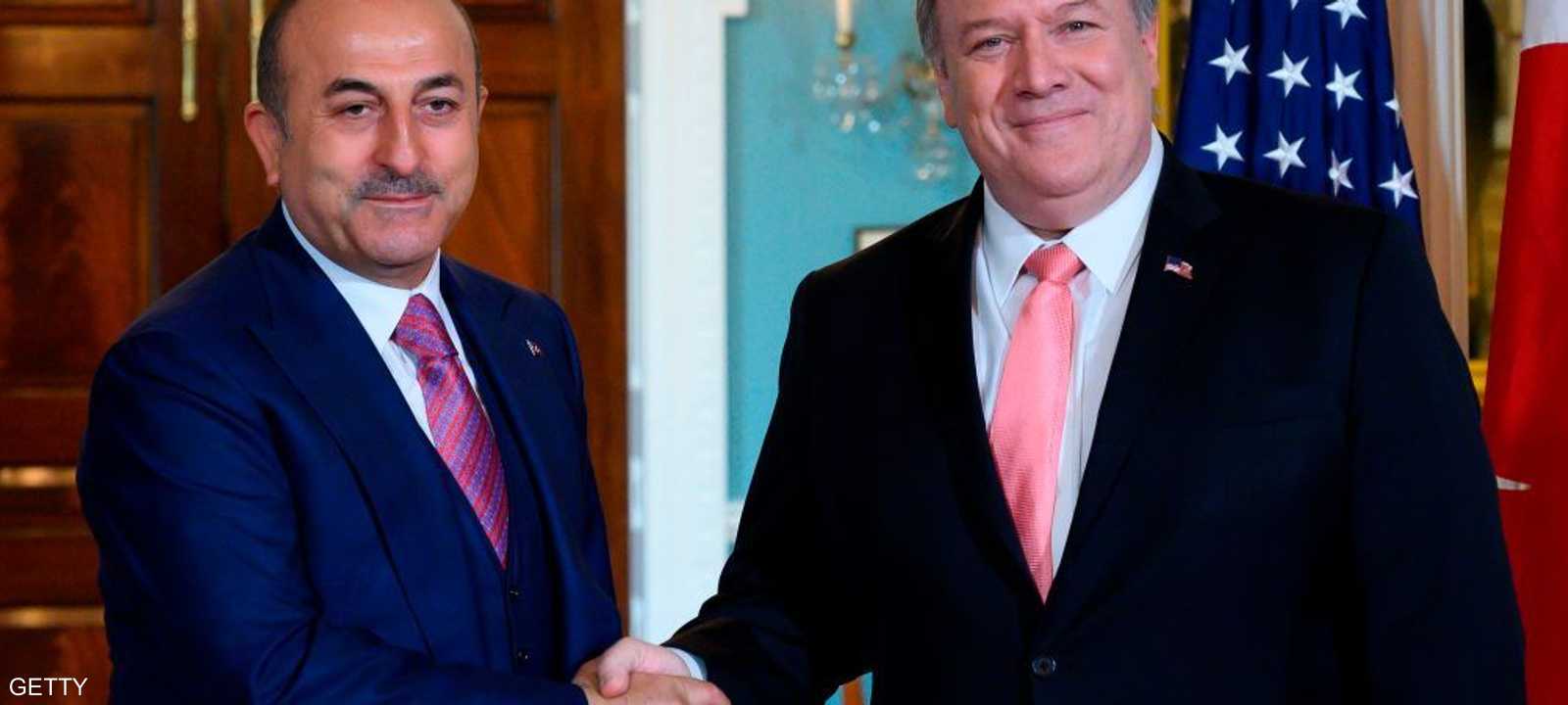 أوغلو وبومبيو في اجتماعات حلف شمال الأطلسي