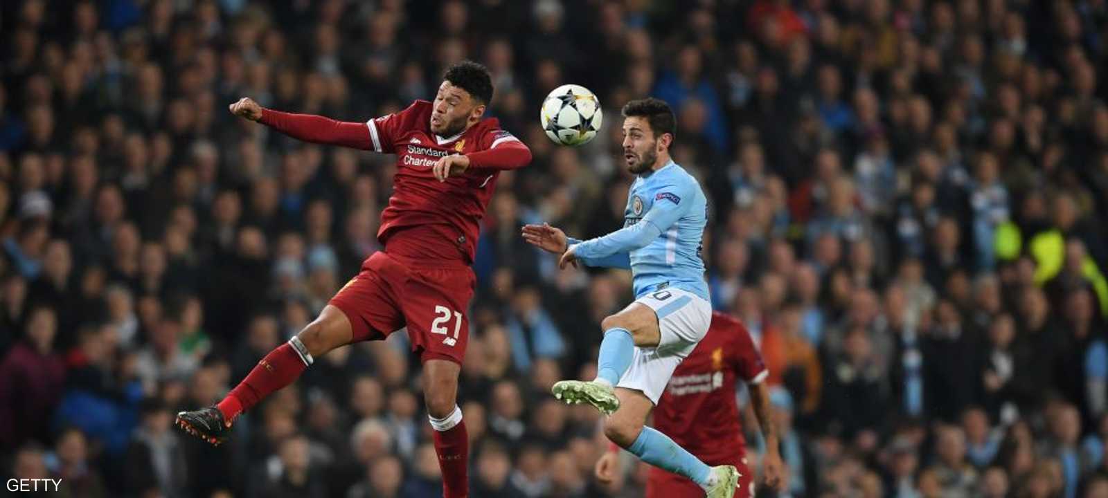 مان سيتي يتقدم على ليفربول بنقطة واحدة