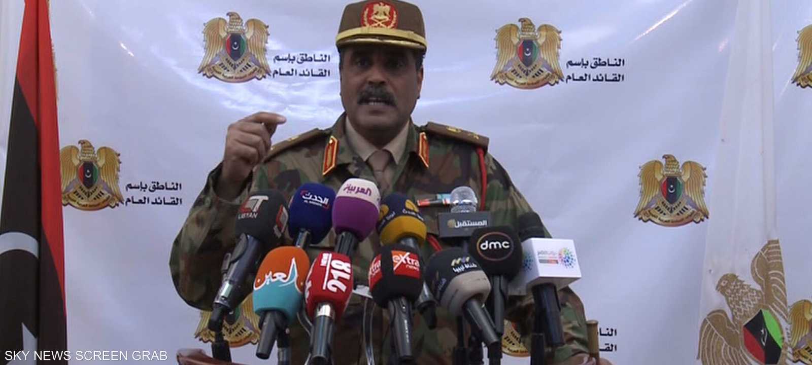 المتحدث باسم قوات الجيش الوطني الليبي اللواء أحمد المسماري