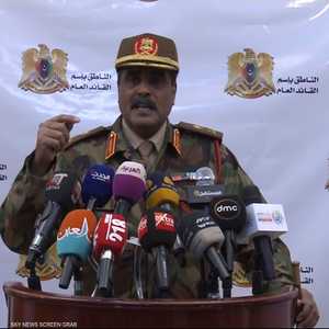 المتحدث باسم قوات الجيش الوطني الليبي اللواء أحمد المسماري