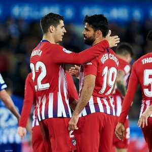 موراتا وكوستا حاضران أمام برشلونة