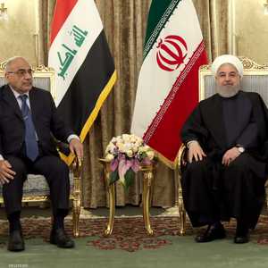 روحاني خلال اجتماعه مع عبد المهدي