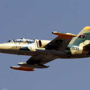 مقاتلة حربية للجيش الوطني الليبي