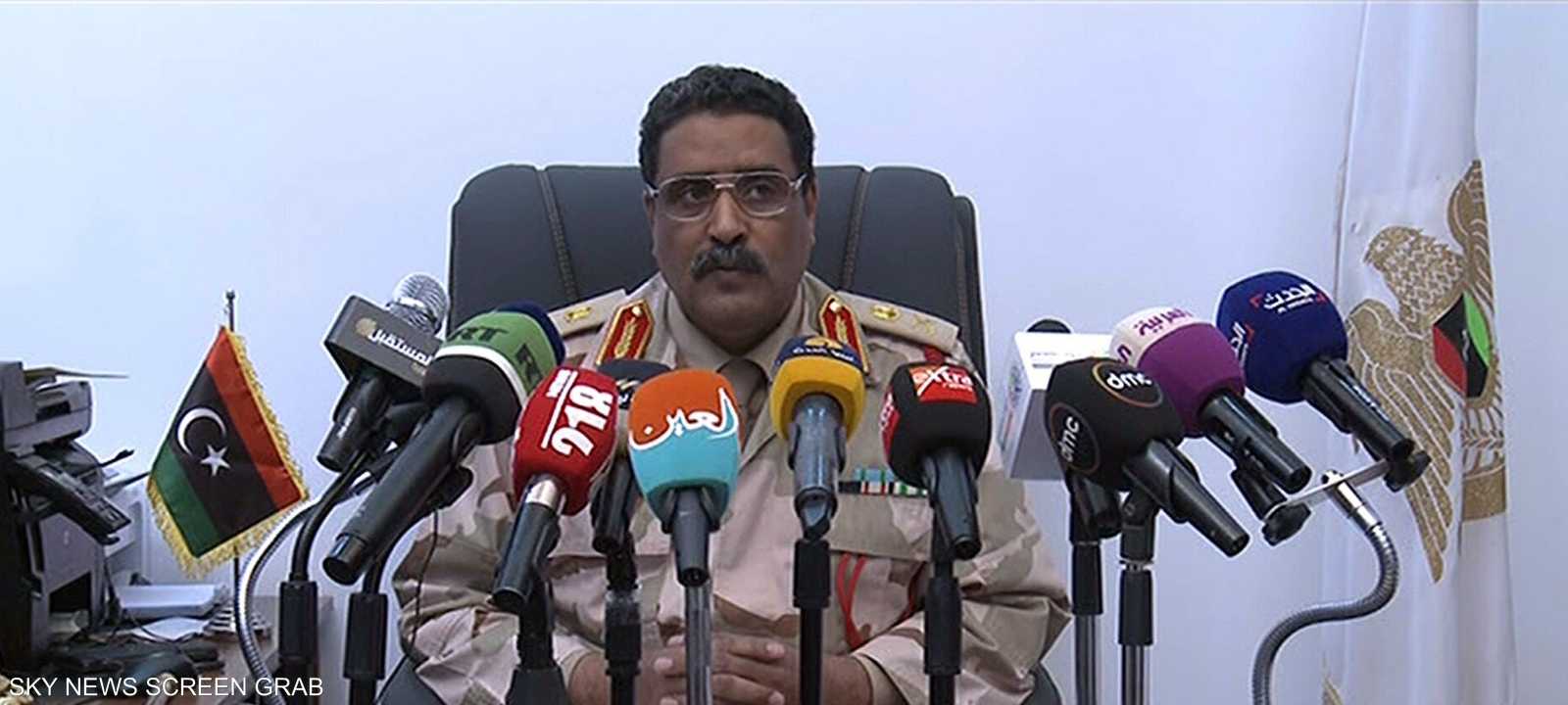 الناطق الرسمي باسم الجيش الليبي اللواء أحمد المسماري