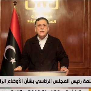 رئيس المجلس الرئاسي لحكومة الوفاق في ليبيا فائز السراج