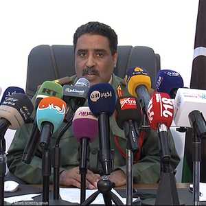 المتحدث باسم الجيش الوطني الليبي، اللواء أحمد المسماري