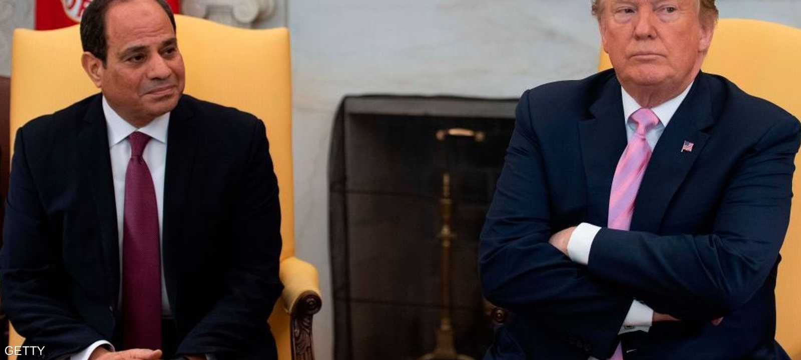 ترامب استقبل السيسي في البيت الأبيض