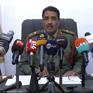الناطق باسم الجيش  الليبي  اللواء أحمد المسماري