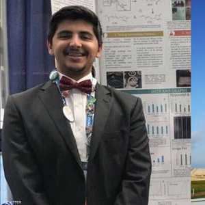 الطالب السعودي فيصل الدوسري