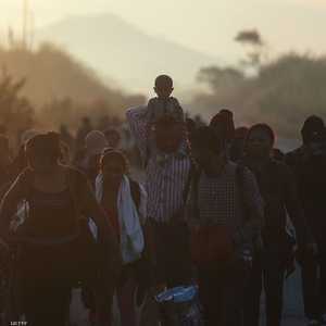 صورة أرشيفية لمهاجرين غير شرعيين في طريقهم للولايات المتحدة
