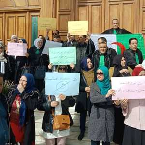 قضاة جزائريون يشاركون في الاحتجاجات ضد الولاية الخامسة-أرشيف