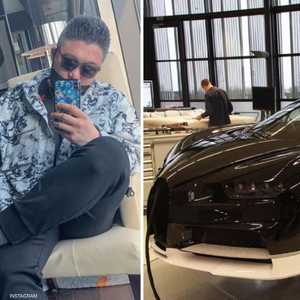 دينغ وصورة للسيارة التي وصلت قيمتها إلى 4 ملايين دولار