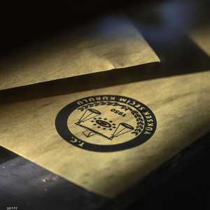 أوراق اقتراع في الانتخابات البلدية التركية