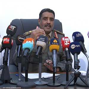 المتحدث باسم الجيش الوطني الليبي أحمد المسماري