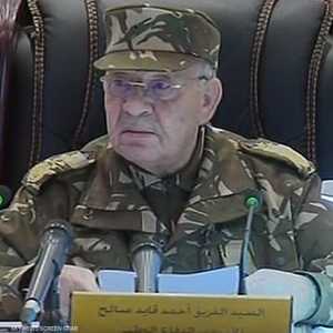 رئيس أركان الجيش الجزائري أحمد قايد صالح - أرشيفية