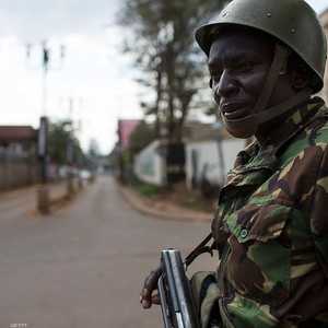 عنصر من الشرطة الكينية