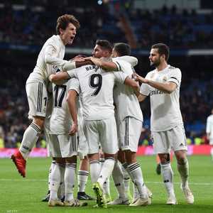 أودريوزولا مع زملائه في ريال مدريد - أرشيفية