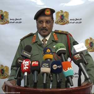 المتحدث باسم الجيش الوطني الليبي اللواء أحمد المسماري