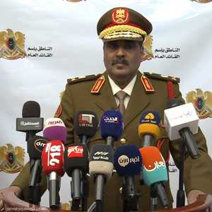 المتحدث باسم الجيش الوطني الليبي، اللواء أحمد المسماري