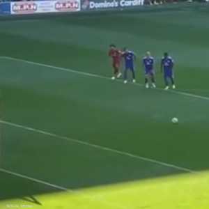 ركلة جزاء ليفربول أمام كارديف