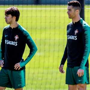 رونالدو وفيلكس في المنتخب البرتغالي