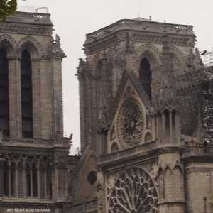 تخوفات من تعرض كاتدرائية نوتردام لمزيد من التلف