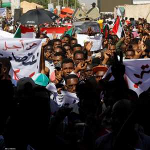 من الاعتصام أمام مقر قيادة الجيش السوداني في الخرطوم