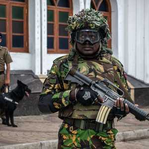 تشديد القبضة الأمنية في سريلانكا