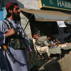 أحد المسلحين من طالبان