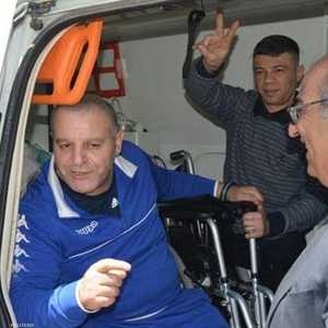 أحمد خميس وزيدان الطويل لدى وصولهما إلى سوريا