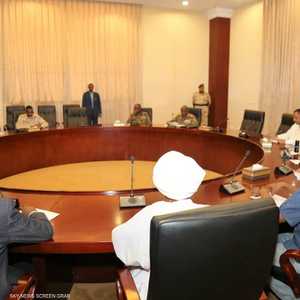 جانب من اجتماع سابق للمجلس العسكري مع قوى الحرية والتغيير