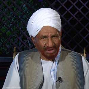 زعيم حرب الامة السوداني الصادق المهدي