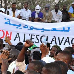 جانب من مسيرات الحراطين في موريتانيا
