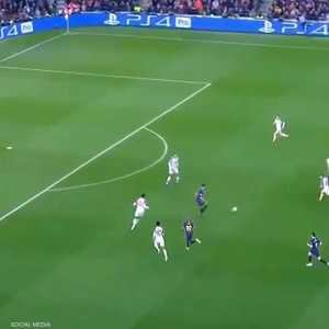 توثق الصورة المكان الذي تعرض فيه "ليو" للعرقلة