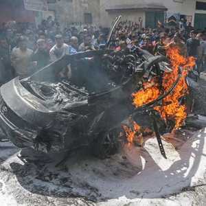 اغتالت إسرائيل الخضري بعد أن قصفت مركبة كانت تقله