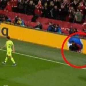 ما قام به يظهر أنه لاعب محترف